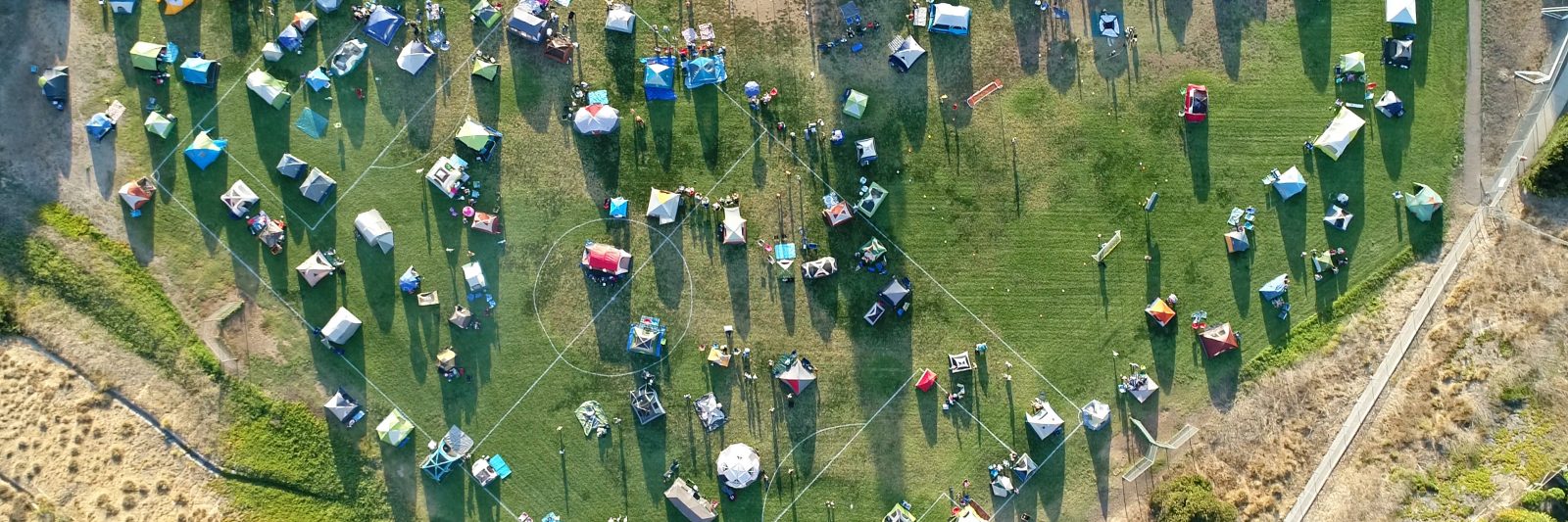 Overhead Campout Photo